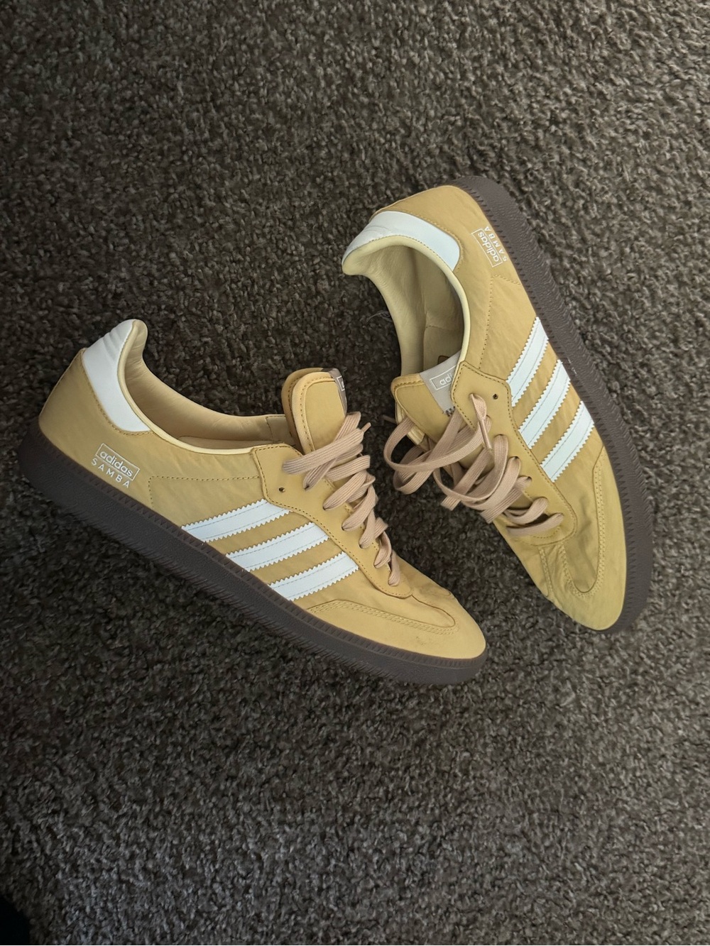 Adidas Originals Samba OG Men's Casual Shoes Size 13 Yellow IG6170